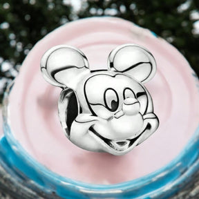 Berloque Mickey Mouse em Prata 925