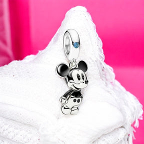 Berloque Mickey Mouse em Prata 925 — Magia e Alegria em Cada Detalhe