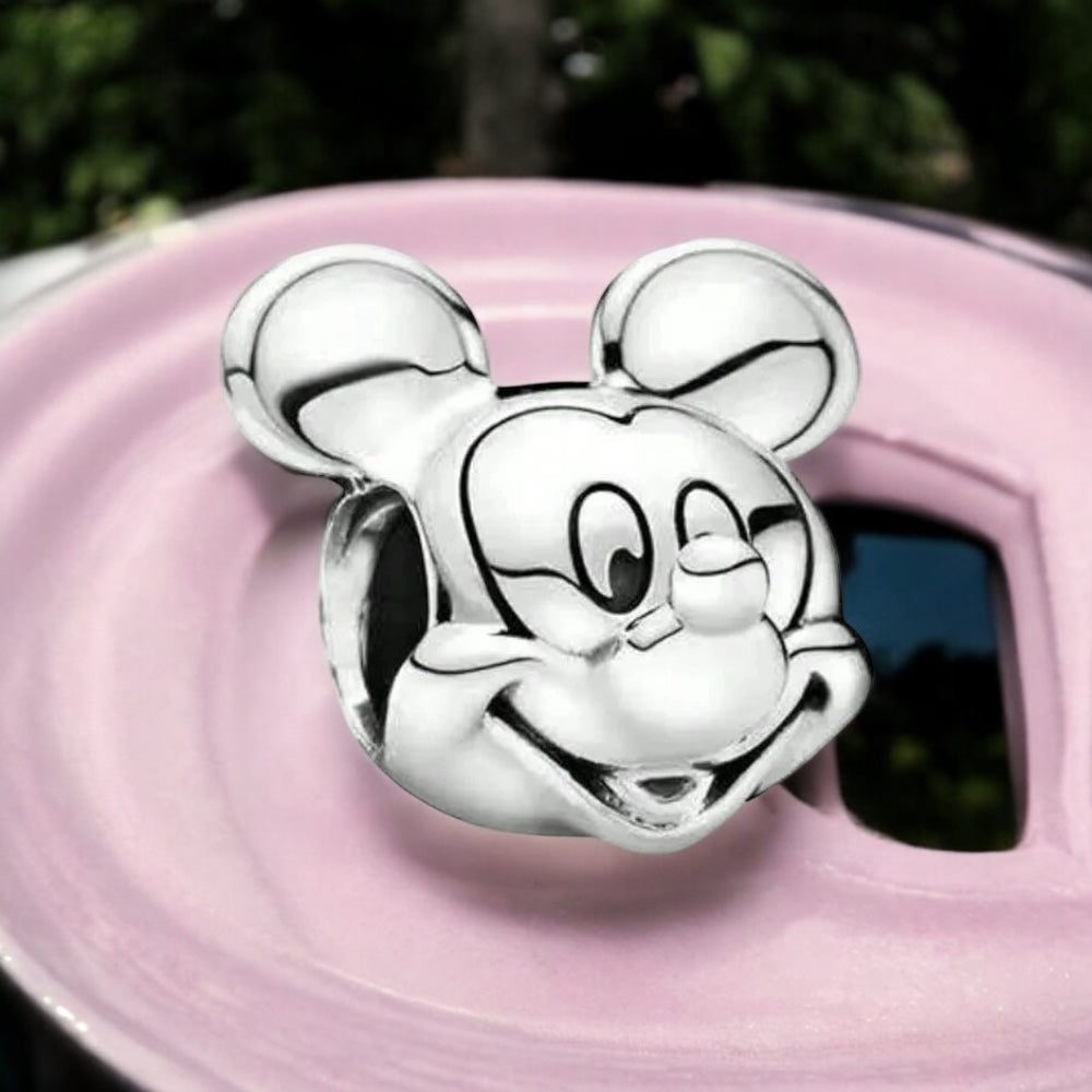 Berloque Mickey Mouse em Prata 925