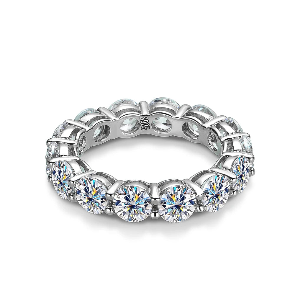 Anel de Prata 925 com Moissanite Eternal Radiance | Atelier Moissan

