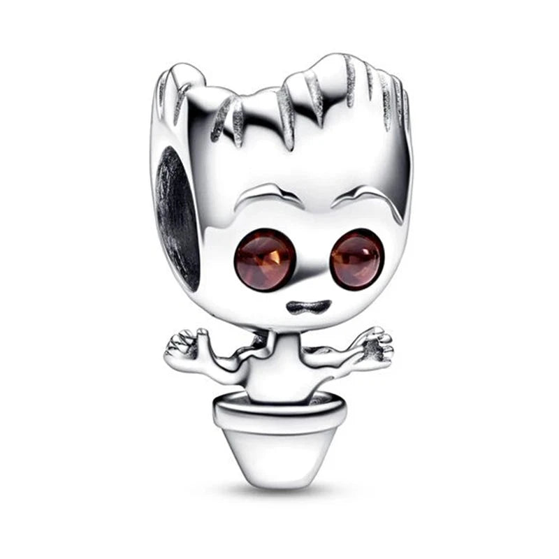 Berloque Baby Groot com Cristais