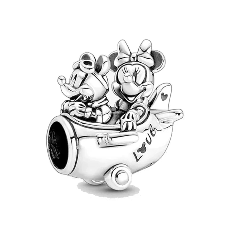Berloque Disney Avião Mickey e Minnie