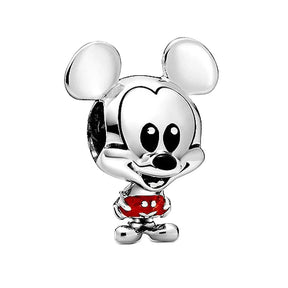 Berloque Mickey Clássico com Detalhe Esmaltado