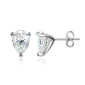Brincos Moissanite Gota | Atelier Moissan

