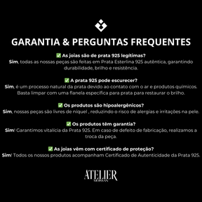 Aliança de Prata 925 com Moissanite com Ouro Branco 18k