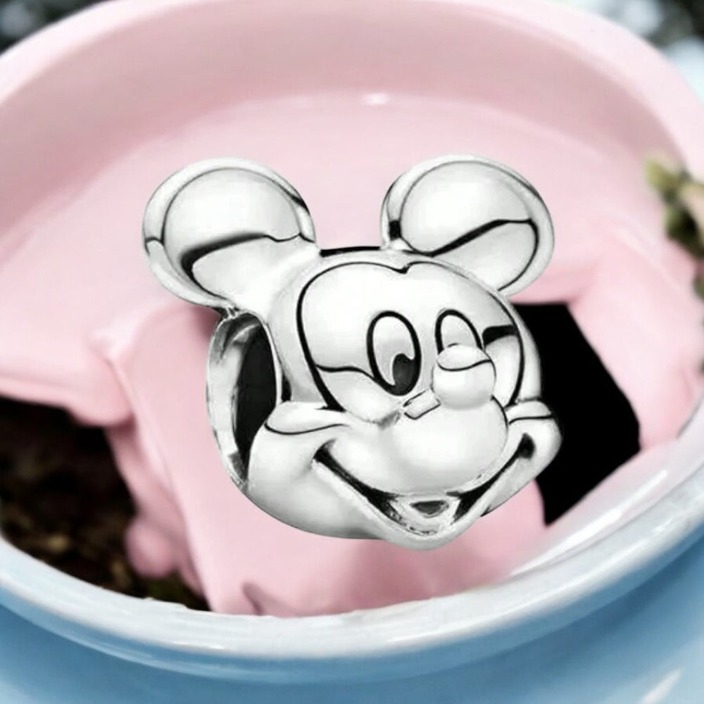 Berloque Mickey Mouse em Prata 925