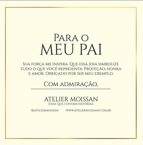 Anel Masculino Statement Moissanite em Prata 925 com Ouro Branco 18k