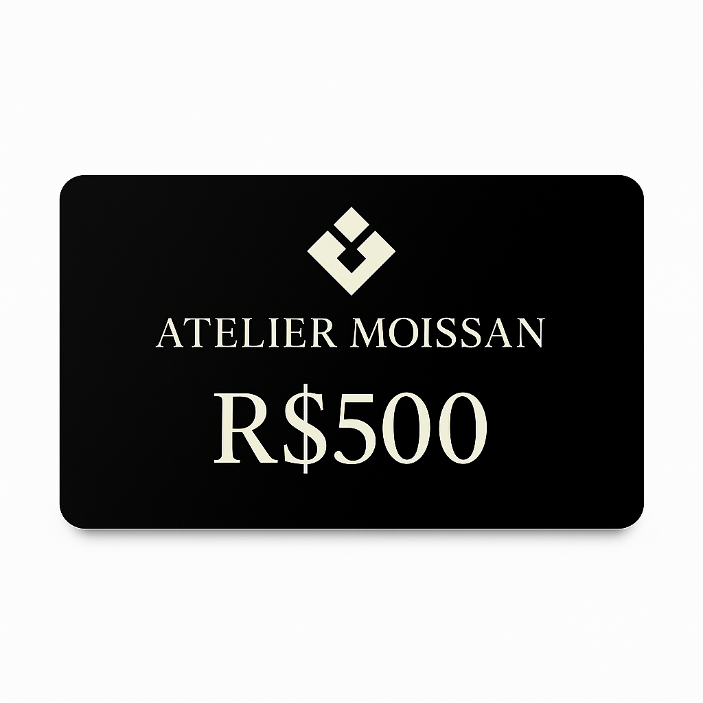 Cartão Presente Atelier Moissan