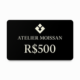 Cartão Presente Atelier Moissan