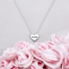 Colar Coração Love em Prata 925 – 40cm + Extensor