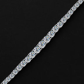 Colar Riviera de Moissanite Luxo Eterno | Atelier Moissan