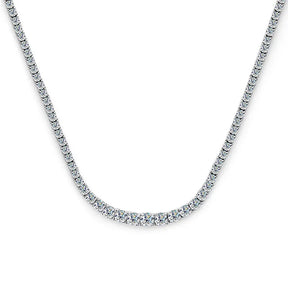 Colar Riviera de Moissanite Luxo Eterno | Atelier Moissan