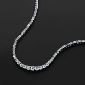 Colar Riviera de Moissanite Luxo Eterno | Atelier Moissan