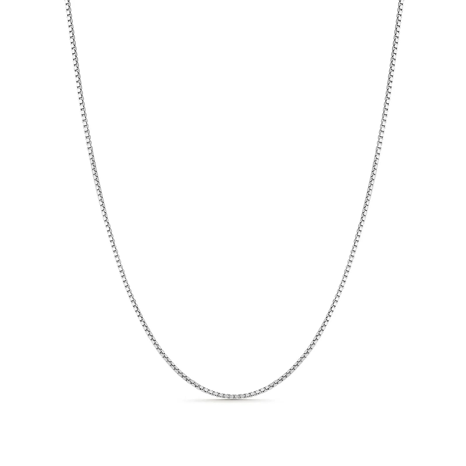 Corrente Veneziana Prata 925 V12 45cm Fina e Sofisticada