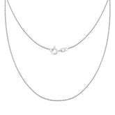 Corrente Veneziana Prata 925 V12 45cm Fina e Sofisticada