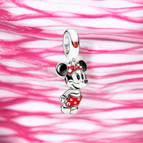 Berloque Minnie Mouse em Prata 925 — Encanto, Estilo e Magia Disney