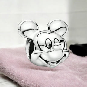Berloque Mickey Mouse em Prata 925