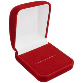 Estojo de Veludo Vermelho para Anel Corte H Atelier Moissan