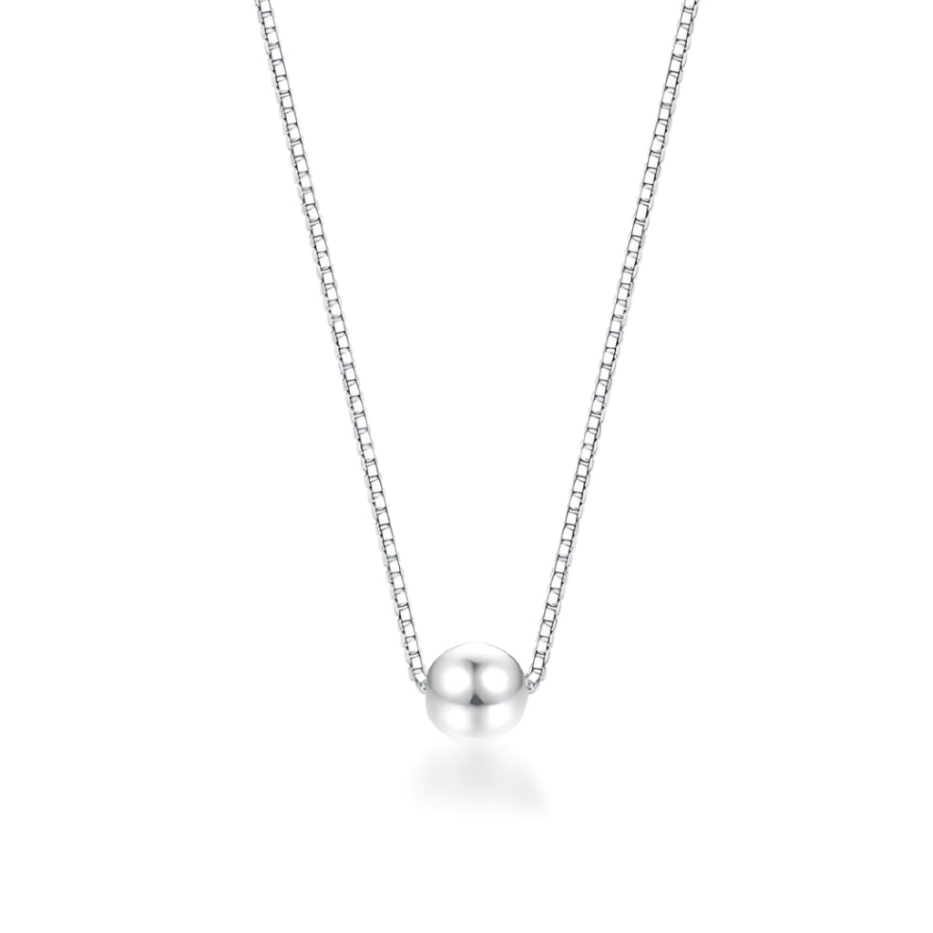 Gargantilha Bolinha 3mm de Prata 925