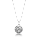 Gargantilha Círculo Envelhecido de Prata 925 Inspired Pandora