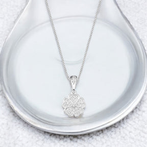 Gargantilha Trevo de Prata 925 – Inspiração Van Cleef