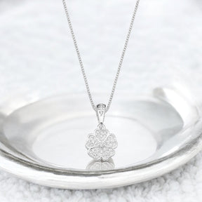 Gargantilha Trevo de Prata 925 – Inspiração Van Cleef