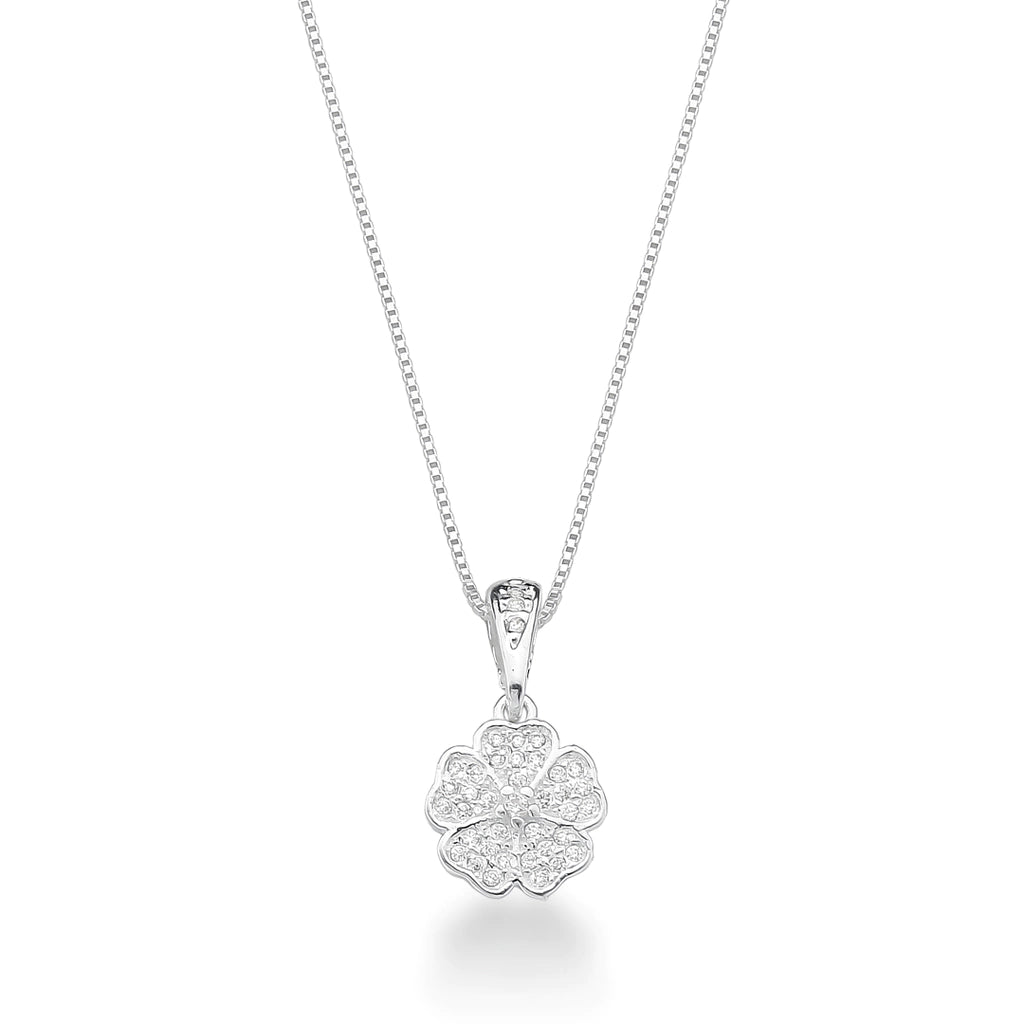 Gargantilha Trevo de Prata 925 – Inspiração Van Cleef