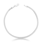 Pulseira Lacraia Prata 925 2,6mm Fina e Sofisticada
