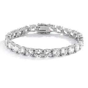 Riviera de Prata 925 com Moissanite Sparkle Elegance | Atelier Moissan

